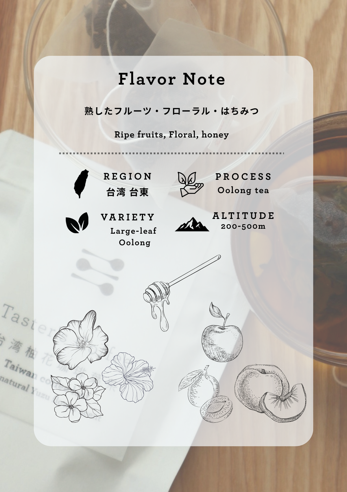 台湾 台東 蜜香紅烏龍