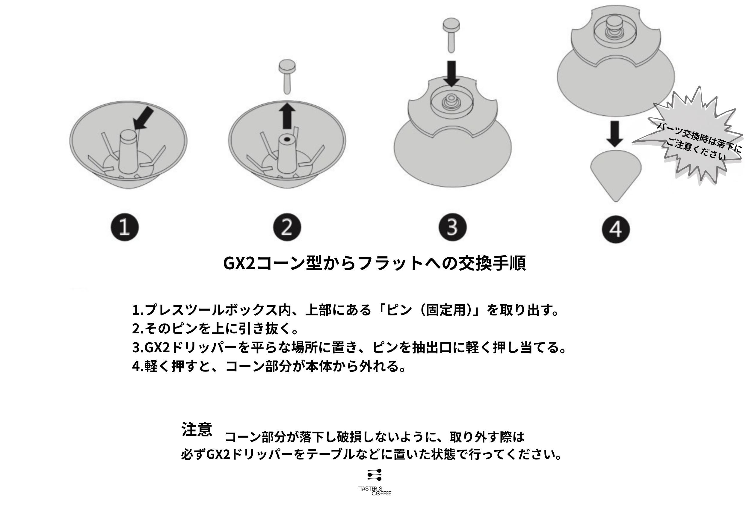 GX2 V2 サイフォン構造ドリッパー